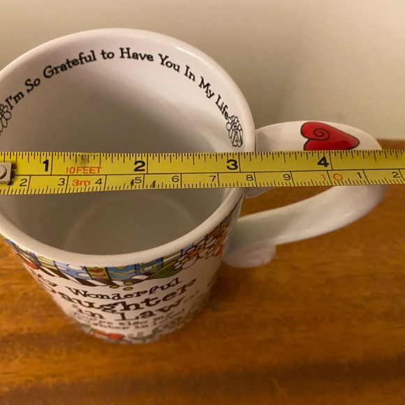 Lg Mug by Suzy Toronto Oversized  16 Oz Unique handle - - Picture 7 of 9